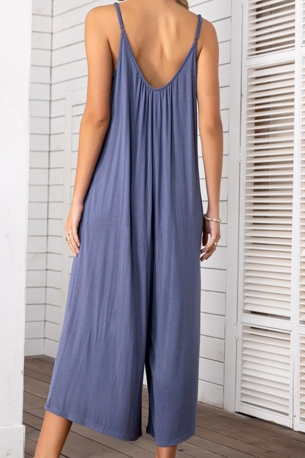 Spaghetti Strap Scoop Neck Jumpsuit - Image 22