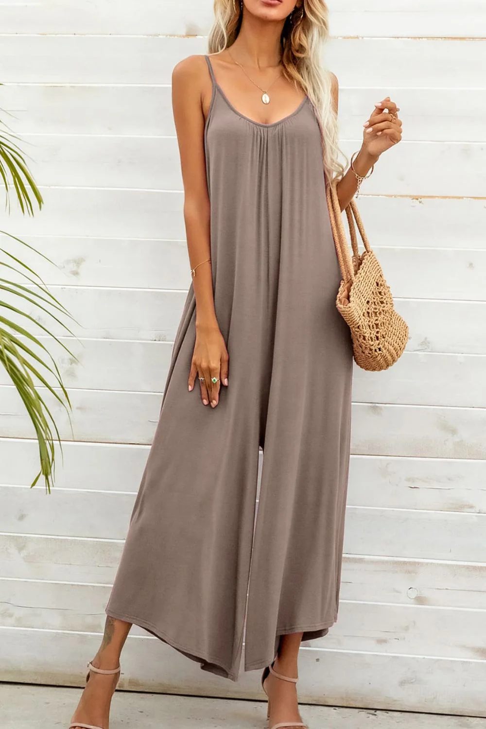 Spaghetti Strap Scoop Neck Jumpsuit - Image 26