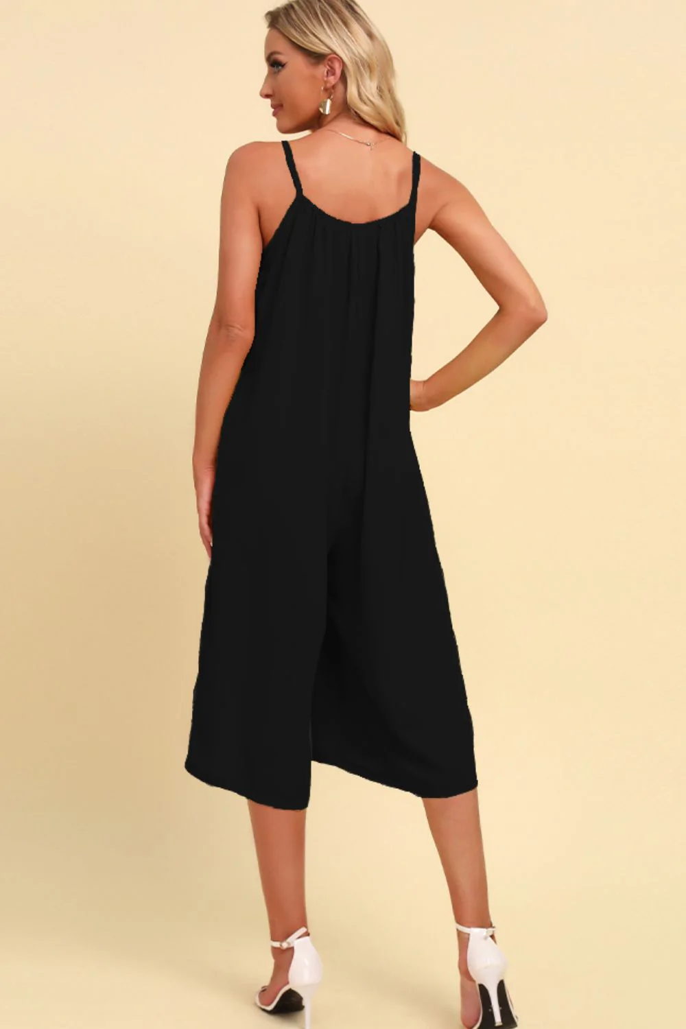 Spaghetti Strap Scoop Neck Jumpsuit - Image 5