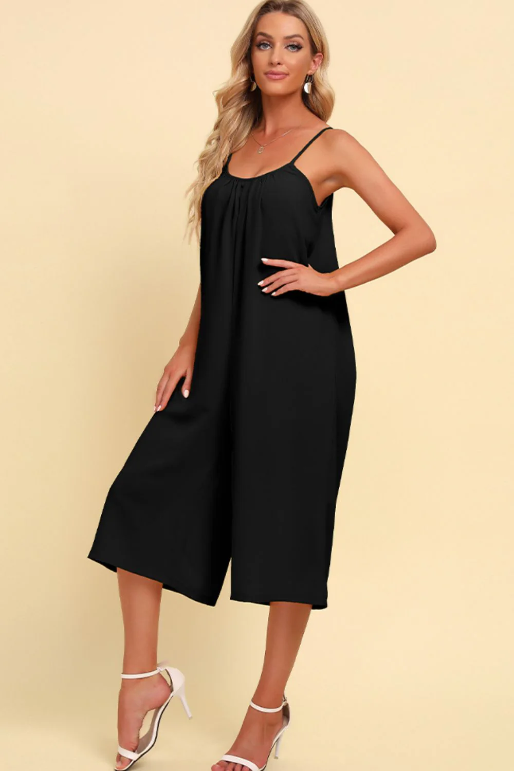 Spaghetti Strap Scoop Neck Jumpsuit - Image 6