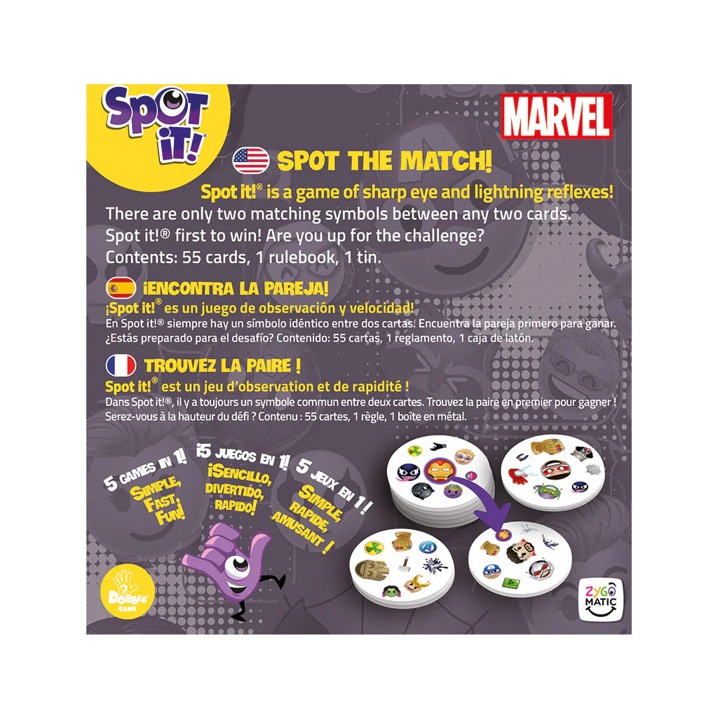 Spot it! Marvel Emojis (Eco Sleeve) - Image 2