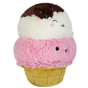 Squishable Comfort Food Ice Cream Cone (Mini) - Image 2
