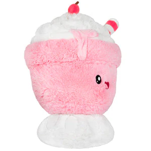 Squishable Comfort Food Strawberry Milkshake (Standard) - Image 2