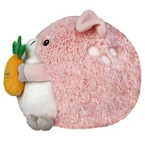 Squishable Pig Holding a Pineapple (Mini) - Image 2