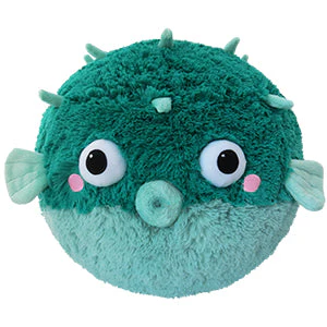 Squishable Teal Pufferfish (Standard) - Image 2