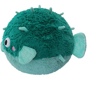 Squishable Teal Pufferfish (Standard) - Image 3