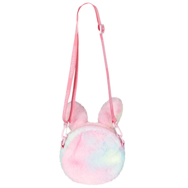 Squishable Tie Dye Bunny Fuzzy Crossbody Bag - Image 2