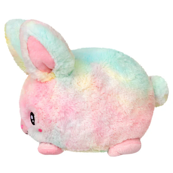 Squishable Tie Dye Fluffy Bunny (Snugglemi Snackers) - Image 2