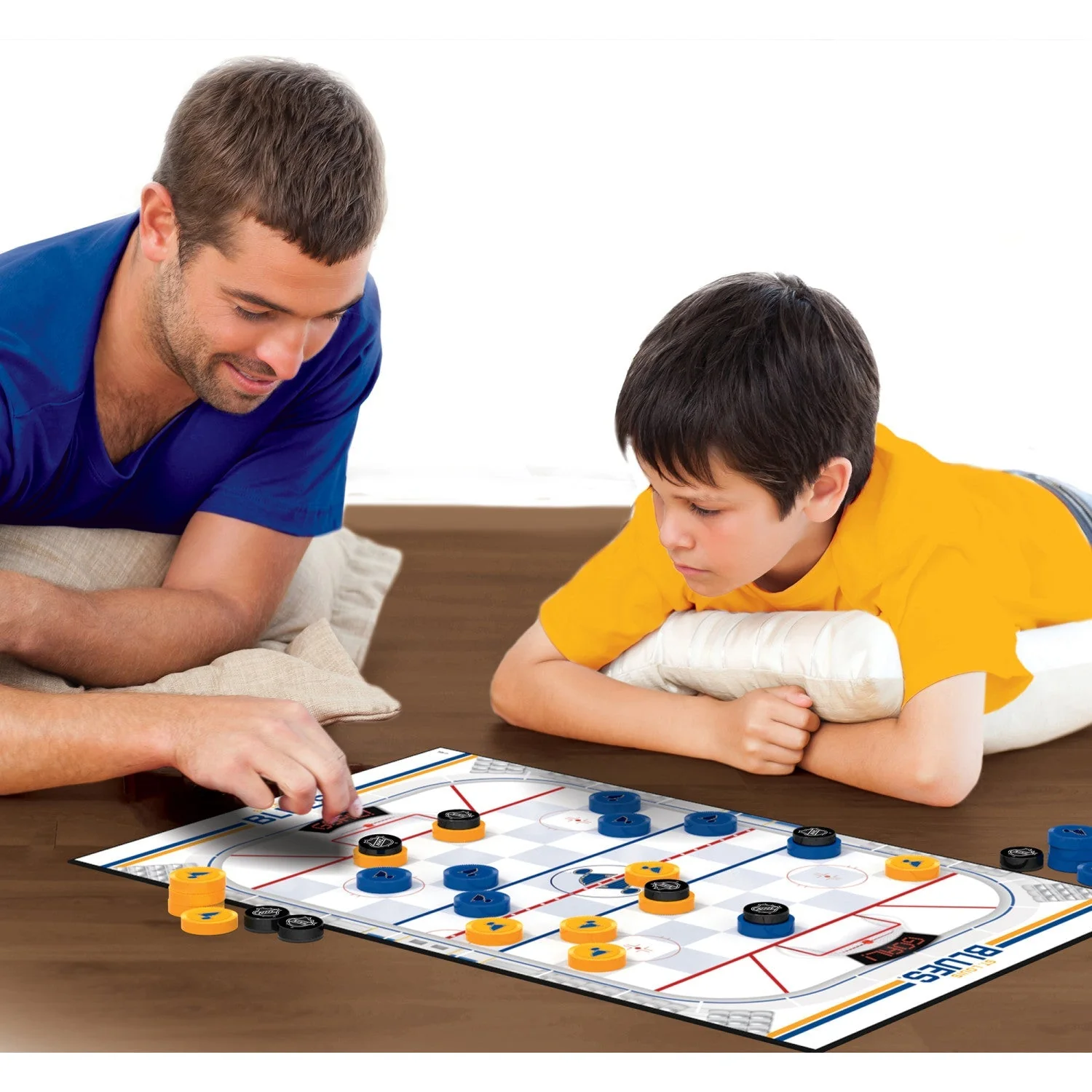 St. Louis Blues Checkers Board Game by MasterPieces Puzzle Company INC - Image 4