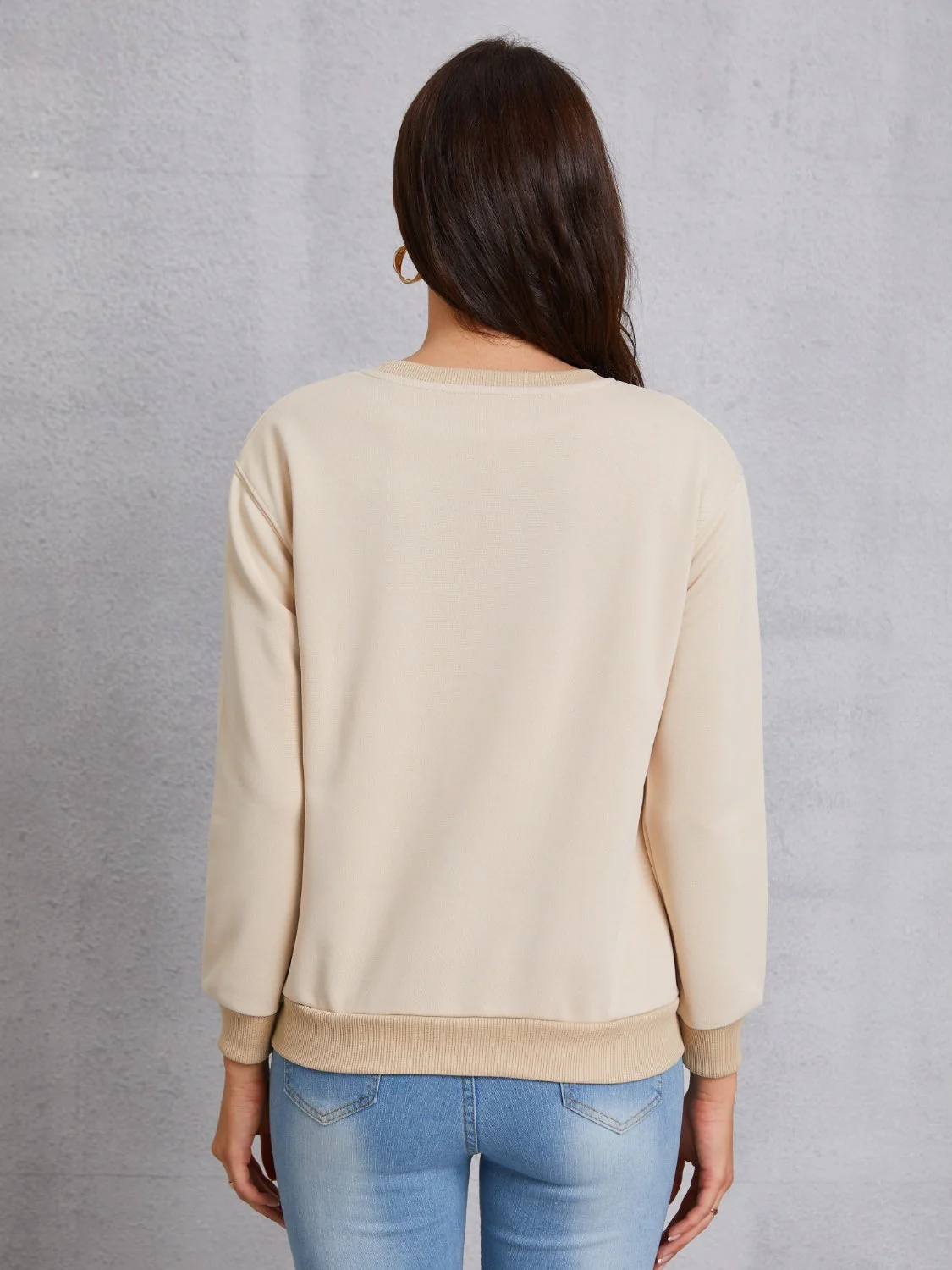 ST. PATRICK'S DAY Graphic Round Neck Sweatshirt - Image 2