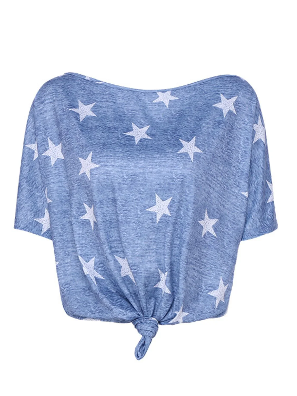Star Print Short Sleeve T-Shirt - Image 3