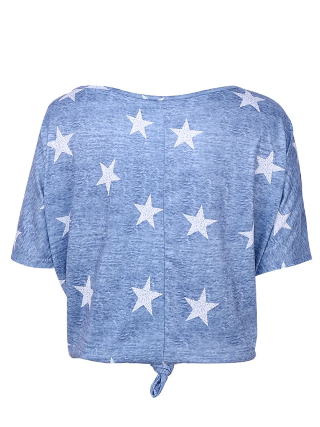 Star Print Short Sleeve T-Shirt - Image 4