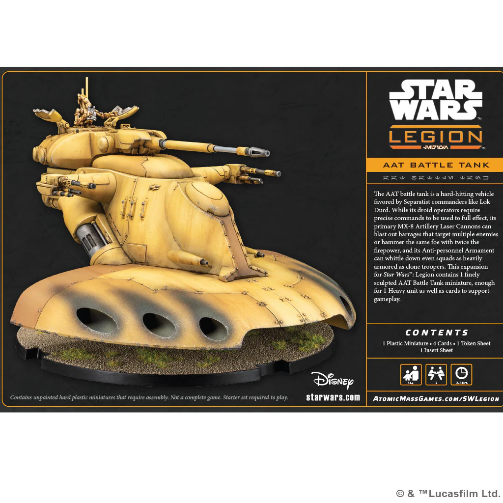 Star Wars: Legion - AAT Battle Tank (2026) - Image 2