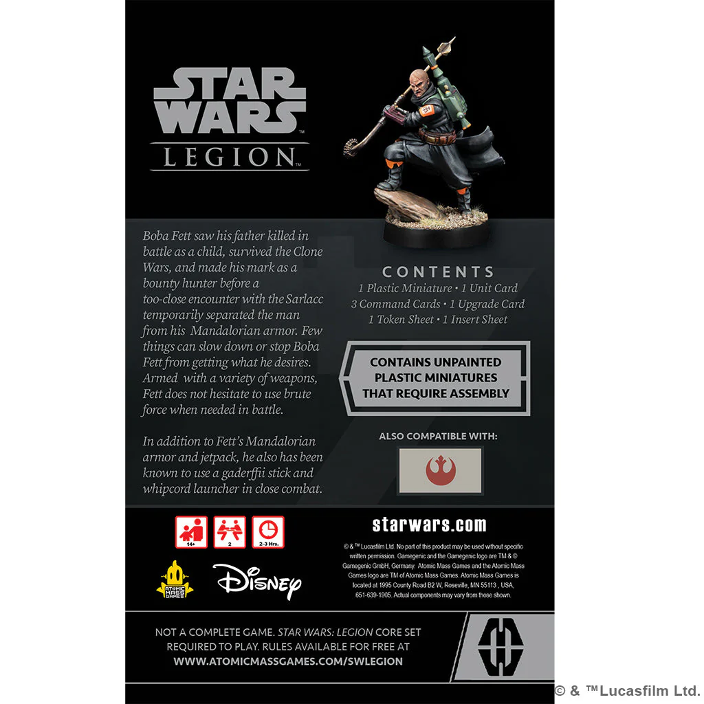 Star Wars Legion: Boba Fett (Daimyo) Operative Expansion - Image 4