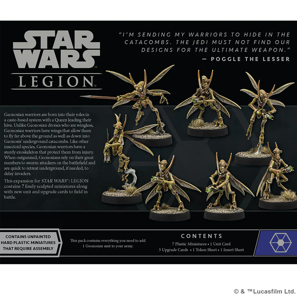 Star Wars Legion: Geonosian Warriors Unit Expansion - Image 2
