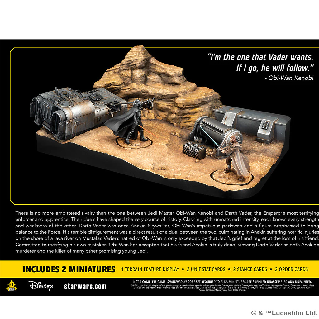 Star Wars Shatterpoint: You Cannot Run Duel Pack - Image 2