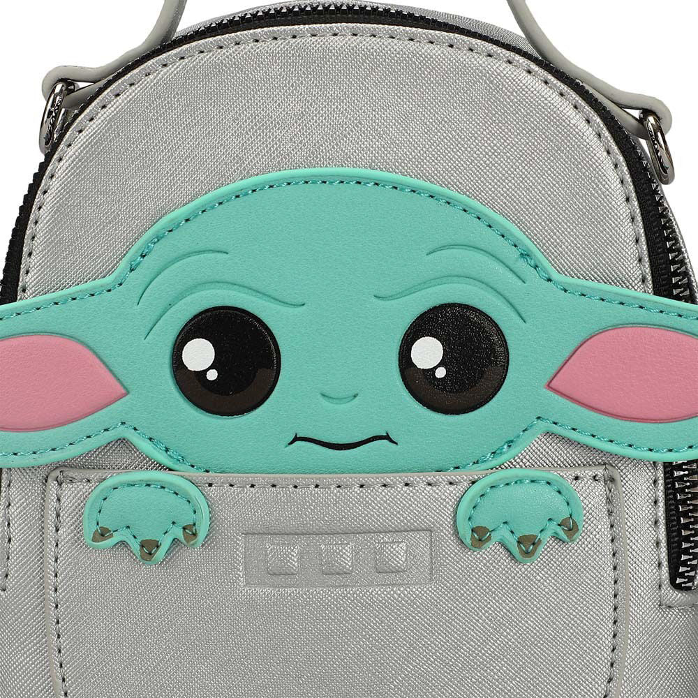 Star Wars The Mandalorian Grogu Mini Wristlet Bag - Image 6