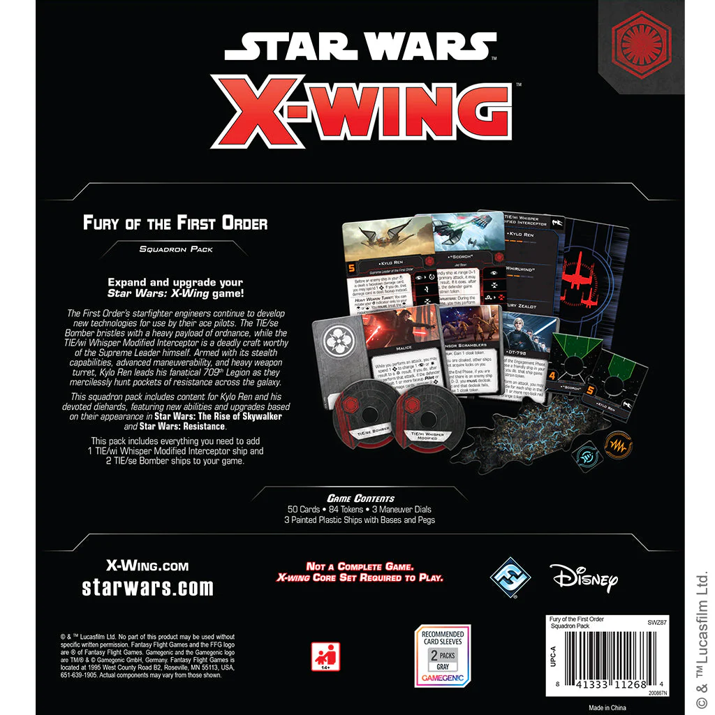Star Wars: X-Wing 2nd Edition - Fury of the First Order Squadron Pack - Image 5