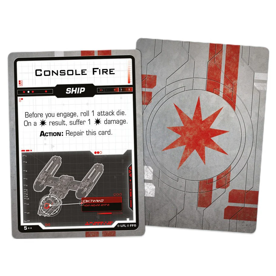 Star Wars: X-Wing 2nd Edition - Rebel Alliance Damage Deck - Image 3
