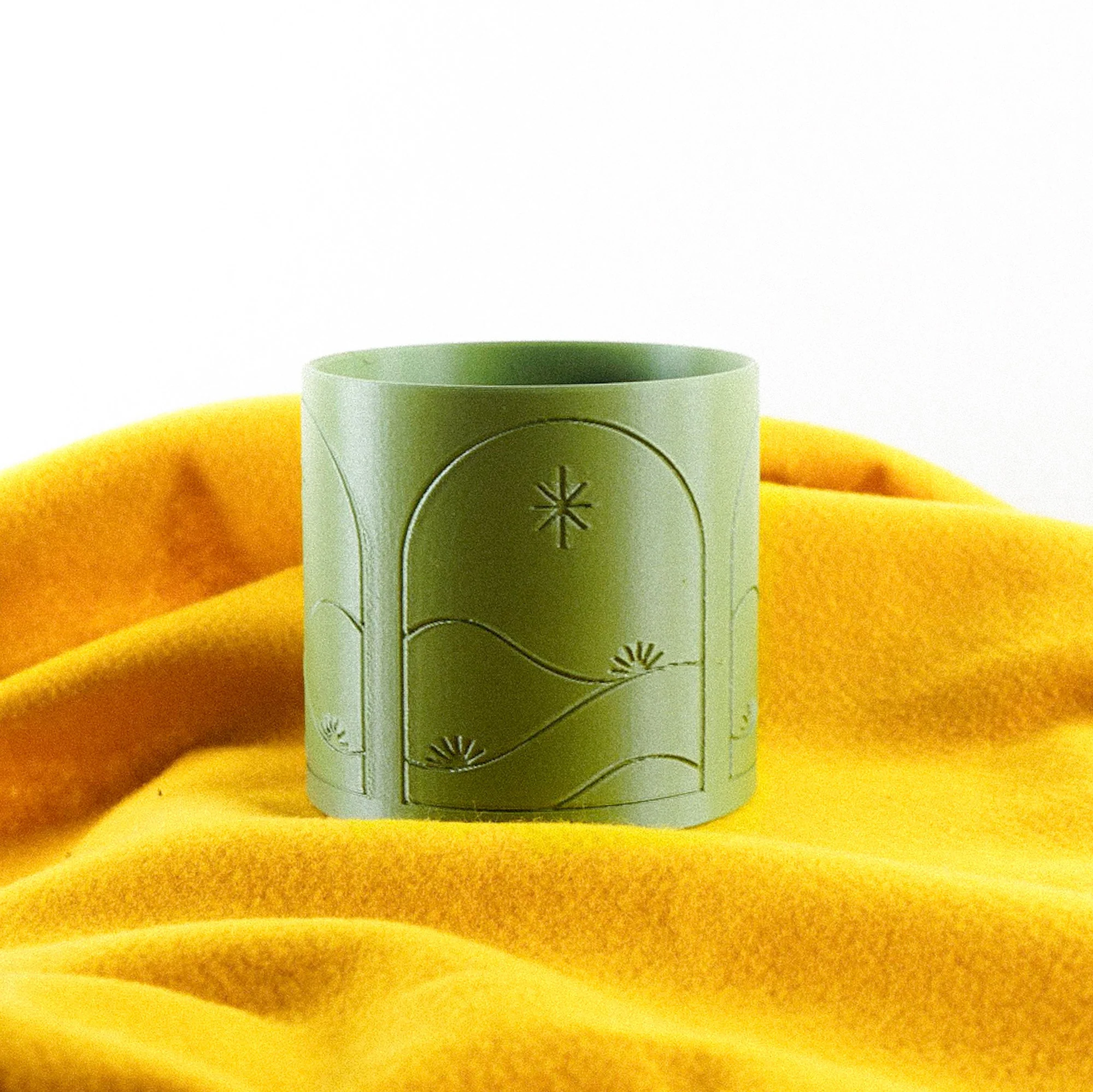 Starry Night Planter Pot with Drainage and Drip Tray, Unique Plant Gifts by Rosebud HomeGoods - Image 7