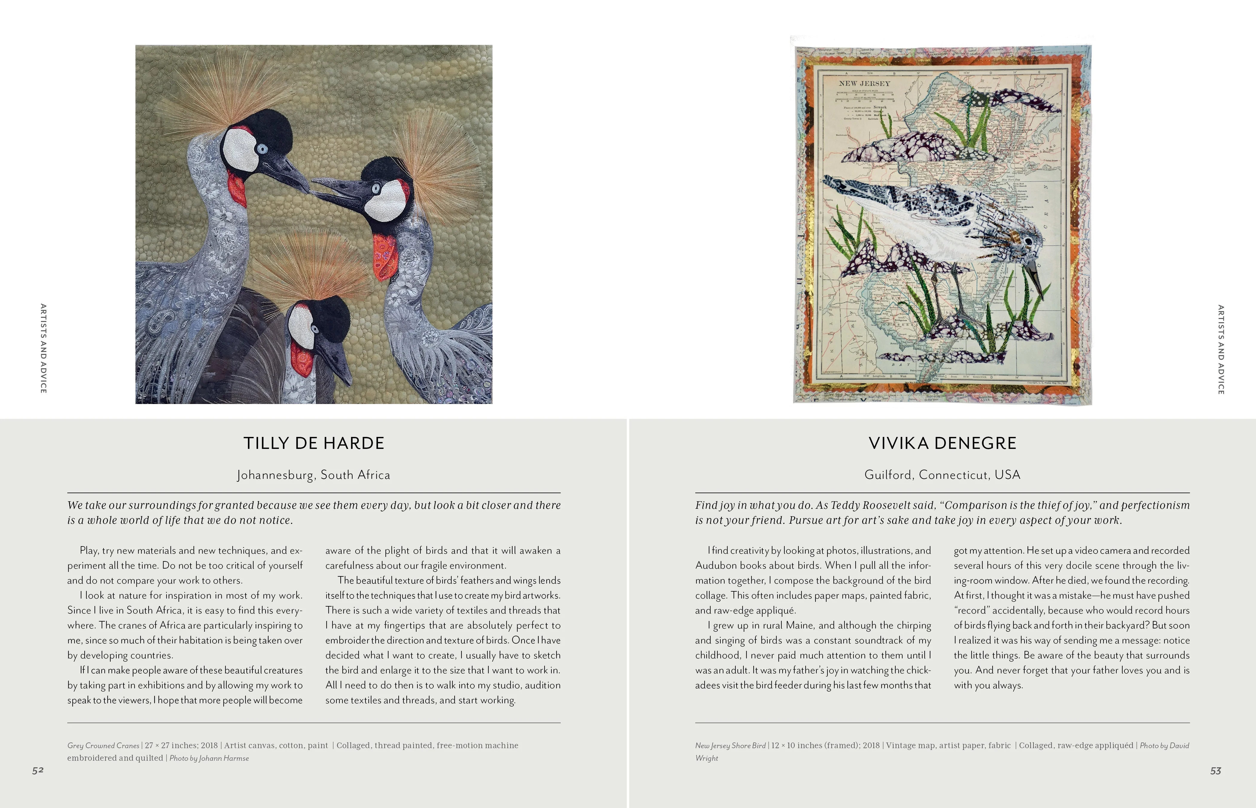 Stitched Journeys with Birds by Schiffer Publishing - Image 4