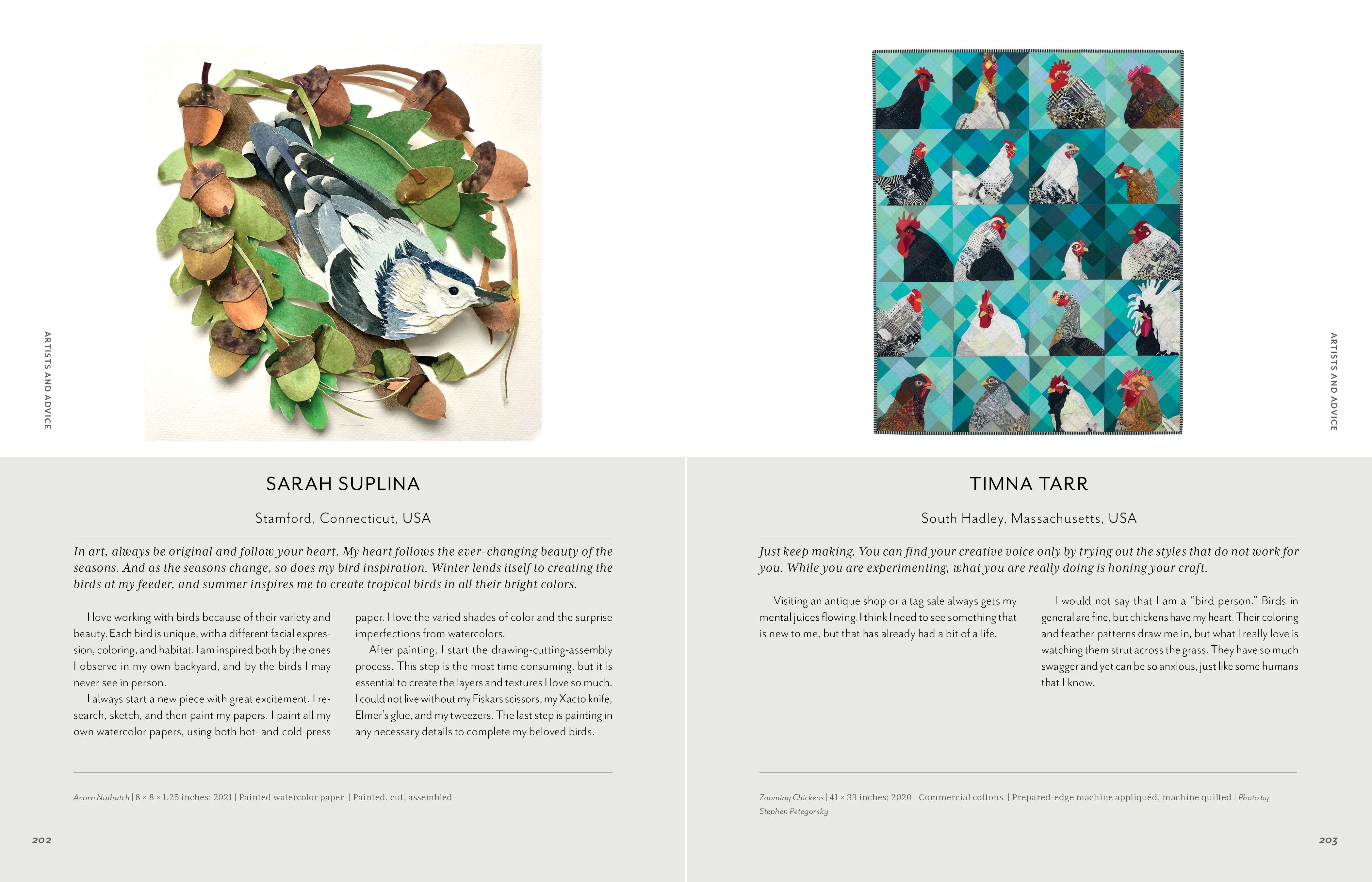 Stitched Journeys with Birds by Schiffer Publishing - Image 6