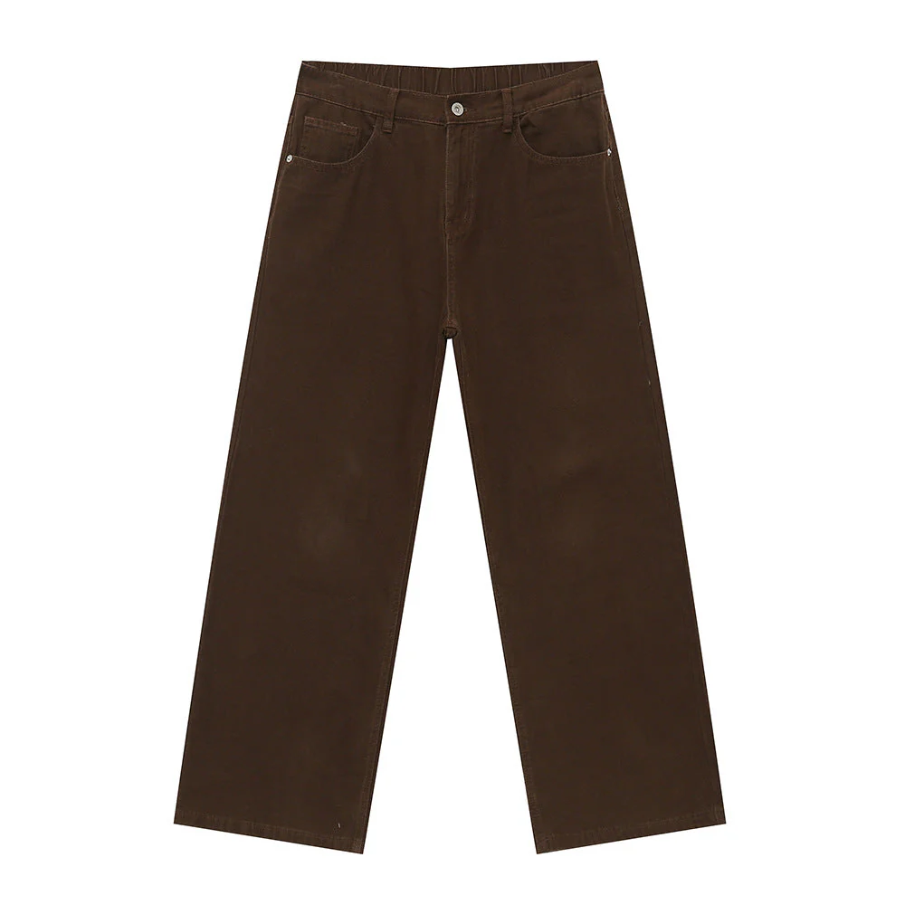 Straight-Leg Jeans with Back Elasticated Waistband - Image 9