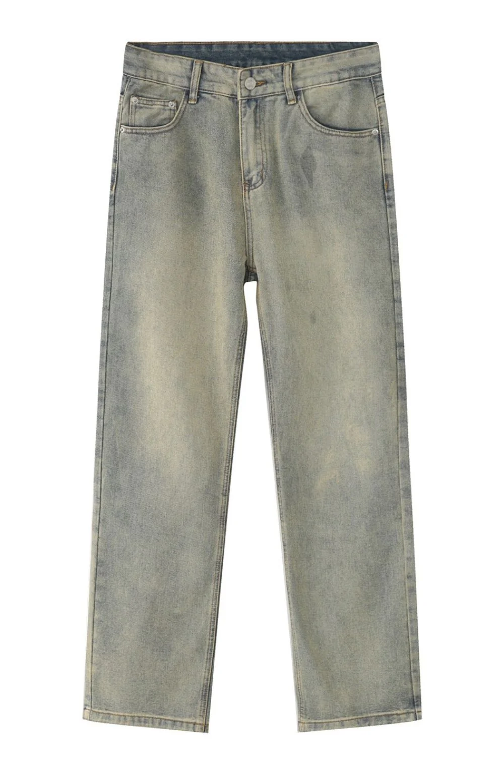 Straight Leg Jeans with Pockets - Image 10