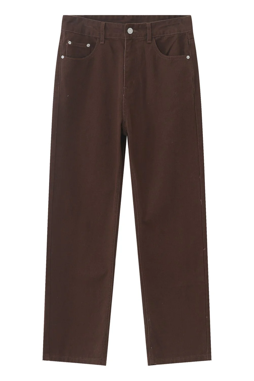 Straight Leg Jeans with Pockets - Image 11