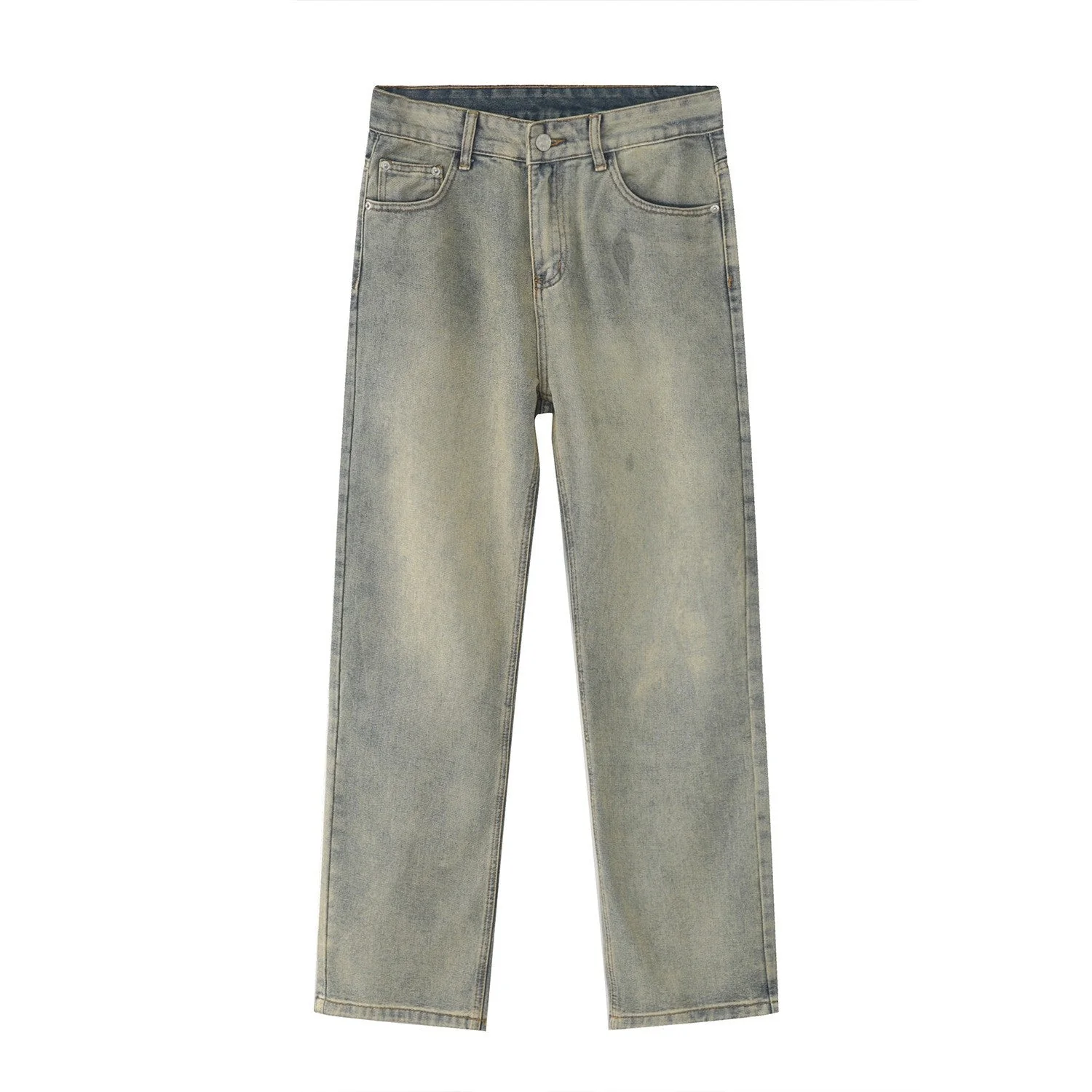 Straight Leg Jeans with Pockets - Image 14