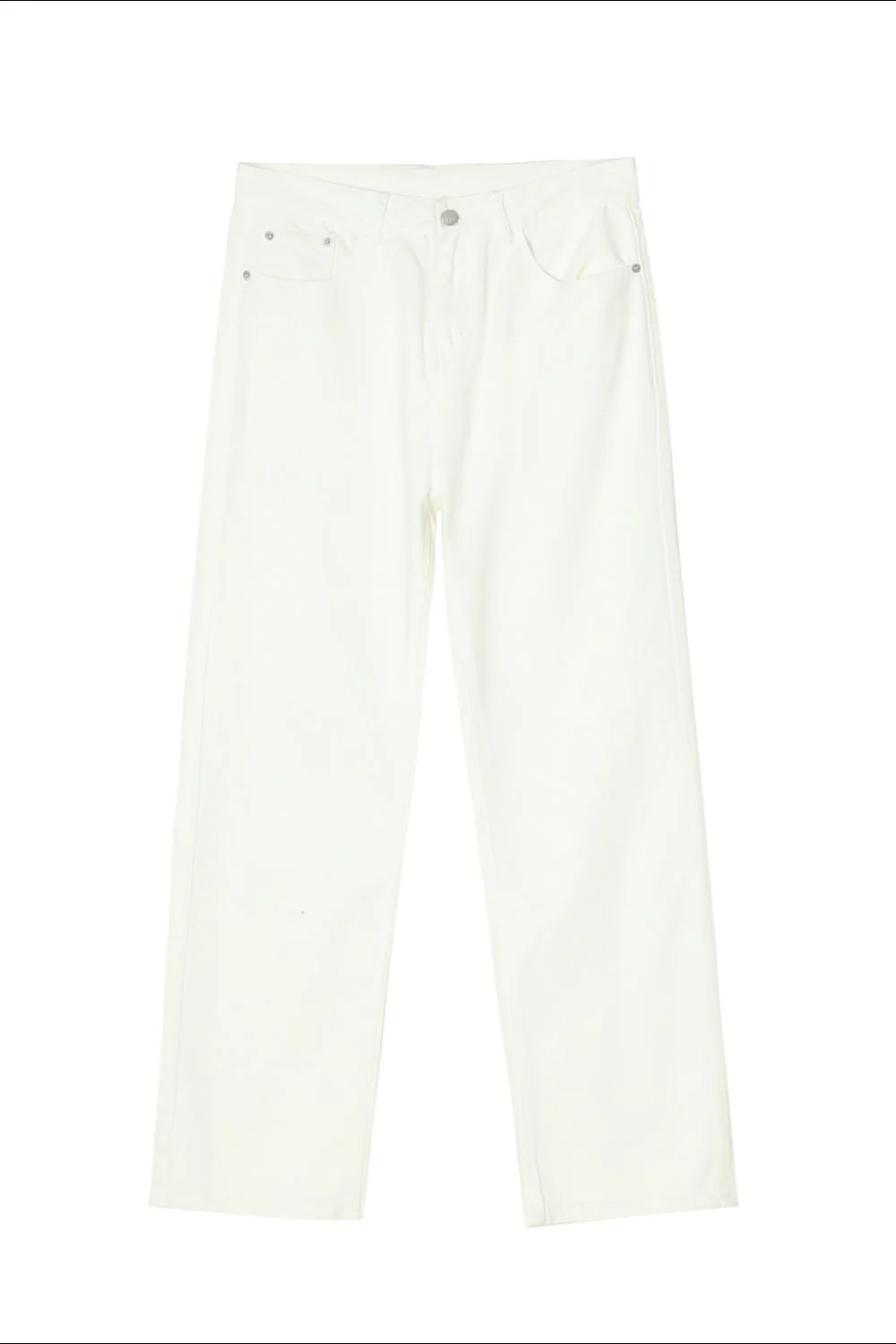 Straight Leg Jeans with Pockets - Image 5