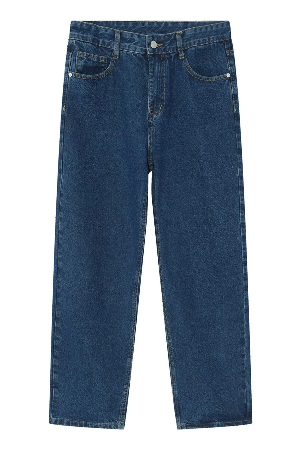 Straight Leg Jeans with Pockets - Image 8