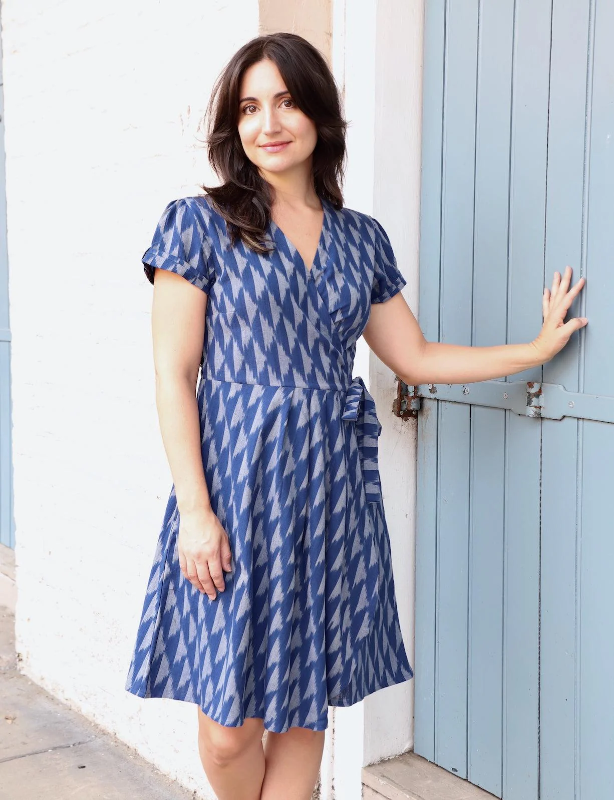 Stratus Wrap Dress by Passion Lilie - Image 3