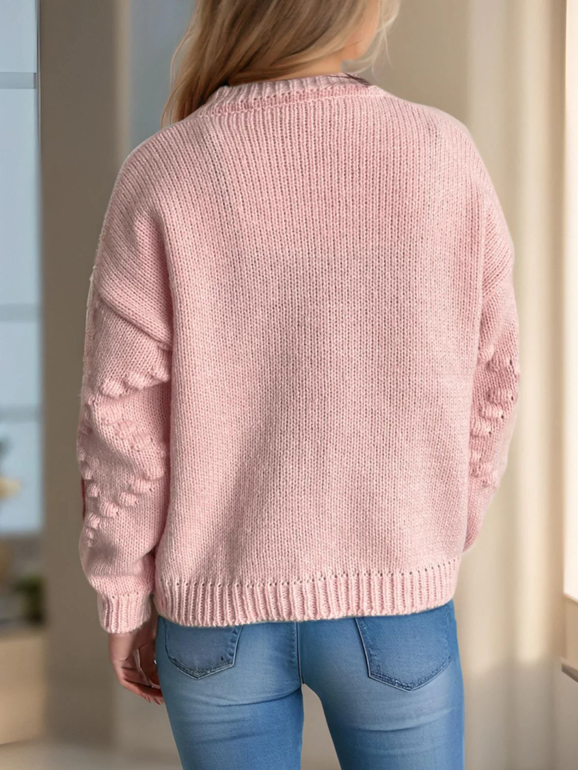 Strawberry Button Down Long Sleeve Cardigan - Image 12