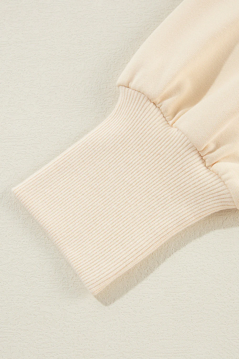 Striped Johnny Collar Long Sleeve Sweatshirt - Image 8
