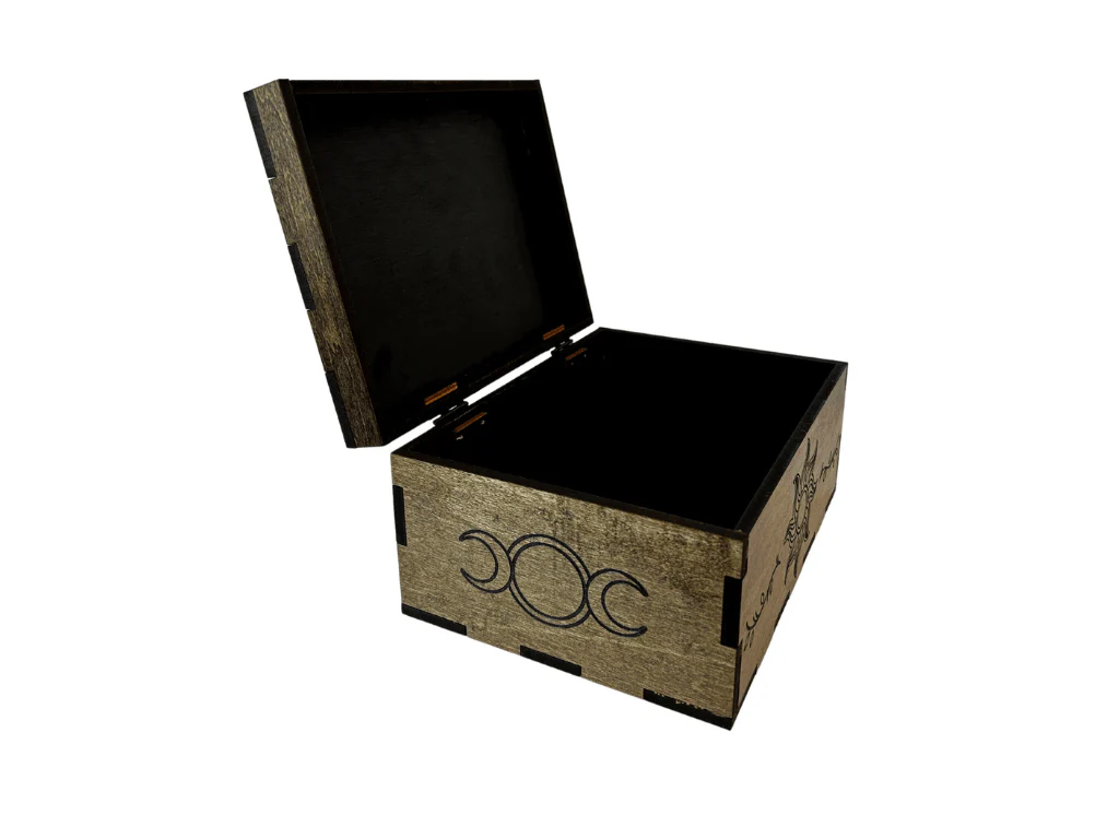 Sunburst Wooden Box - Image 3