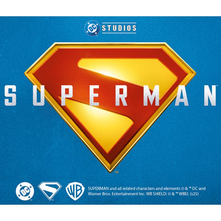 Superman 2025: Superman Flying Die Cut Vinyl Sticker - 3" - Image 2