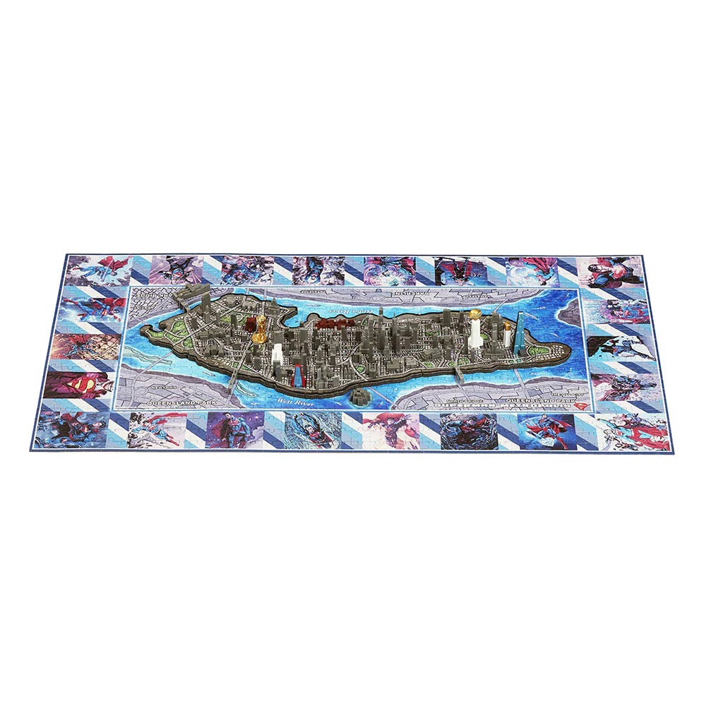 Superman - Mini Metropolis 4D Puzzle - Image 2