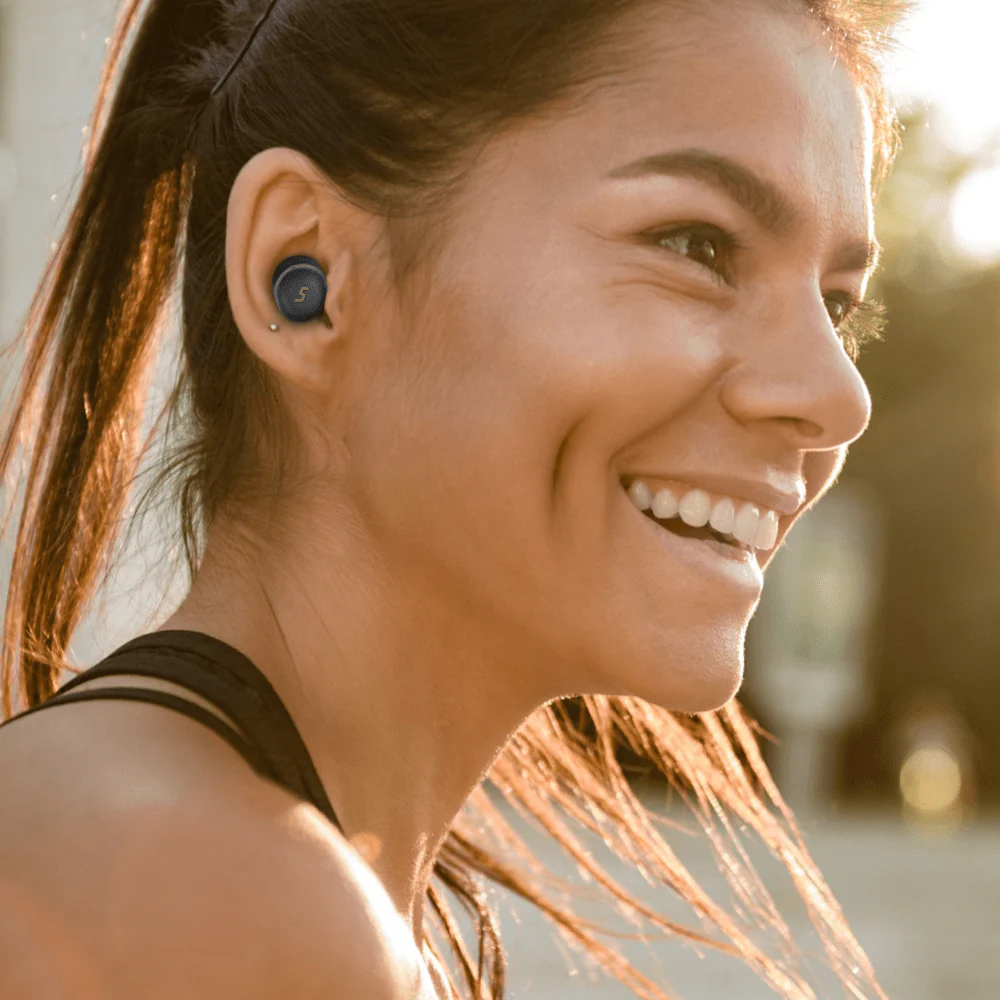 Sway Comfort Fit Ultra Portable True Wireless Headphones with Power Go Charging Case by Sway - Image 2