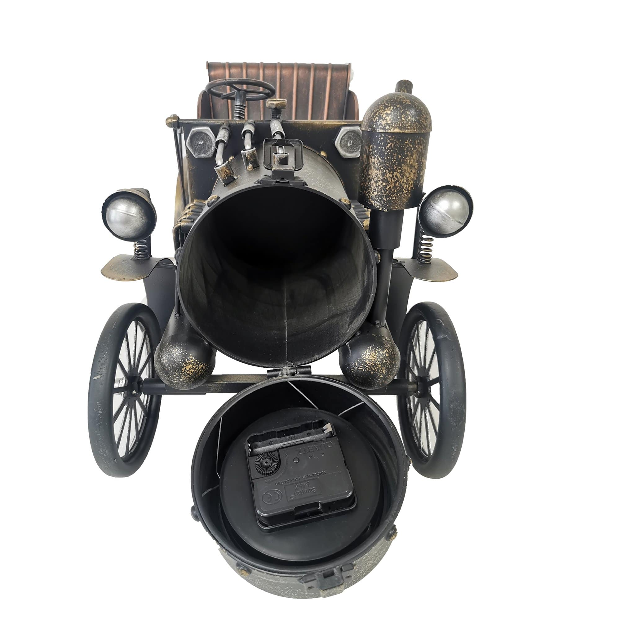 Table clock - Antique Car Table Clock by Peterson Housewares & Artwares - Image 2