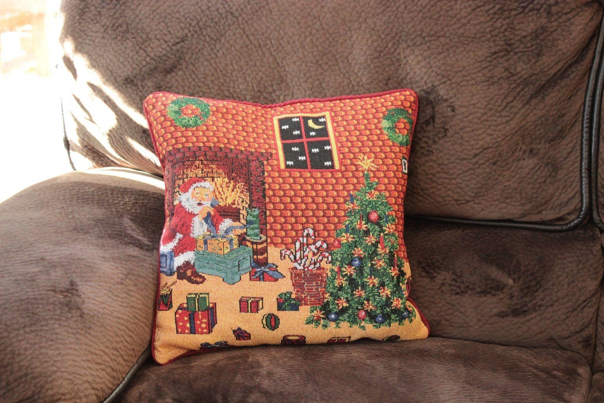 Tache Festive Holiday Last Minute Preparations Cushion Cover by DaDa Bedding Collection - Image 3