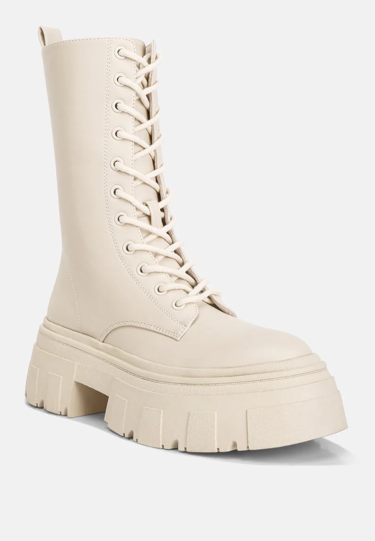 tatum combat boots by London Rag - Image 2