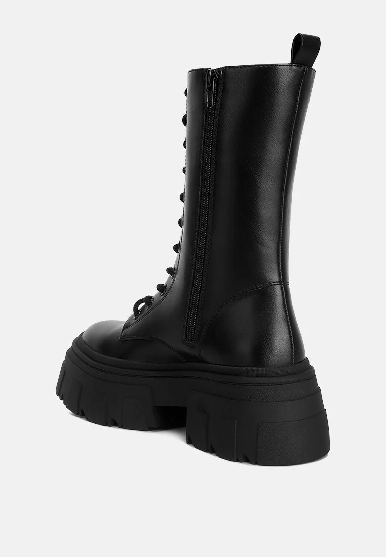 tatum combat boots by London Rag - Image 8