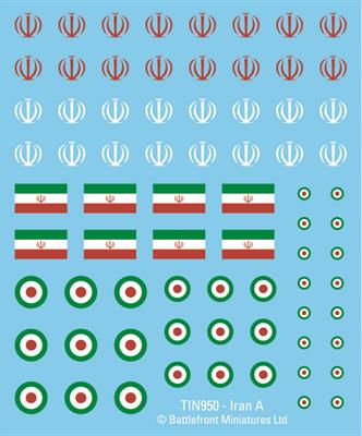 Team Yankee: Iranian Decal Set - Image 2