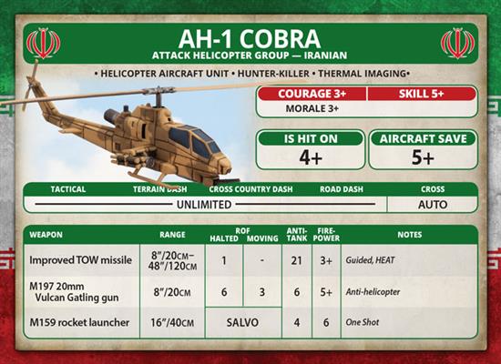 Team Yankee: Iranian Unit Cards - Image 3