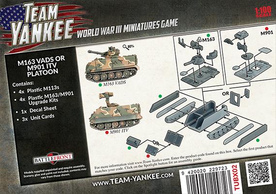 Team Yankee: M163 VADS or M901 ITV Platoon - Image 2
