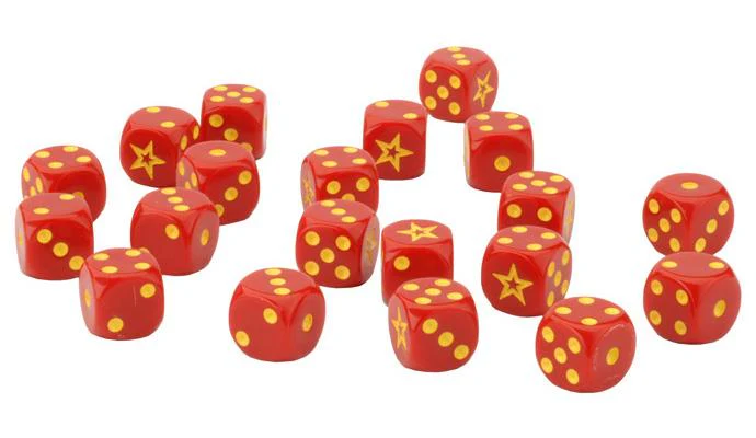 Team Yankee: Soviet Dice Set - Image 3