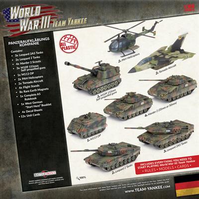 Team Yankee: West German Starter Force - Panzeraufklärungs Kompanie - Image 2