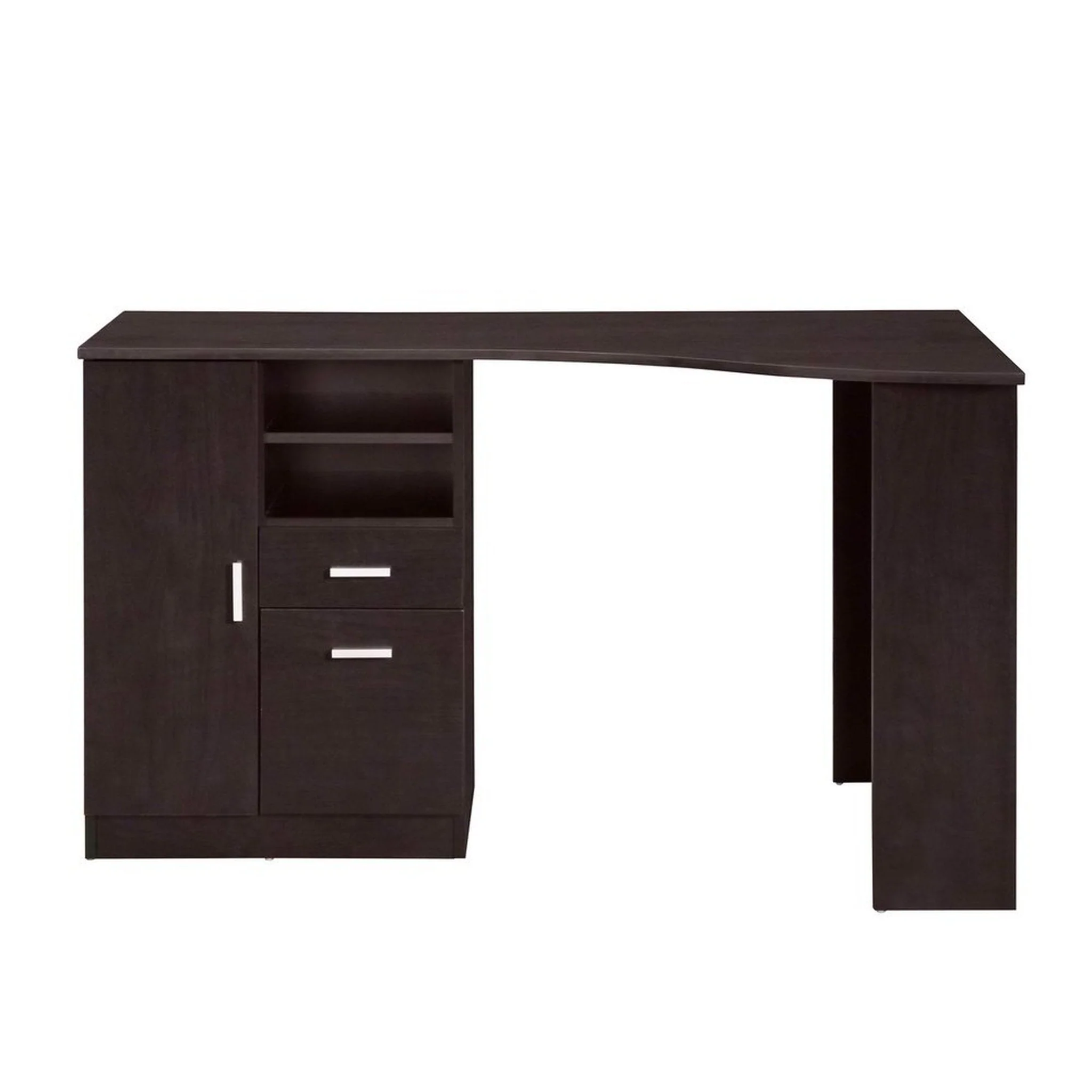 Techni Mobili Classic Office Desk with Storage, Espresso by Level Up Desks - Image 2
