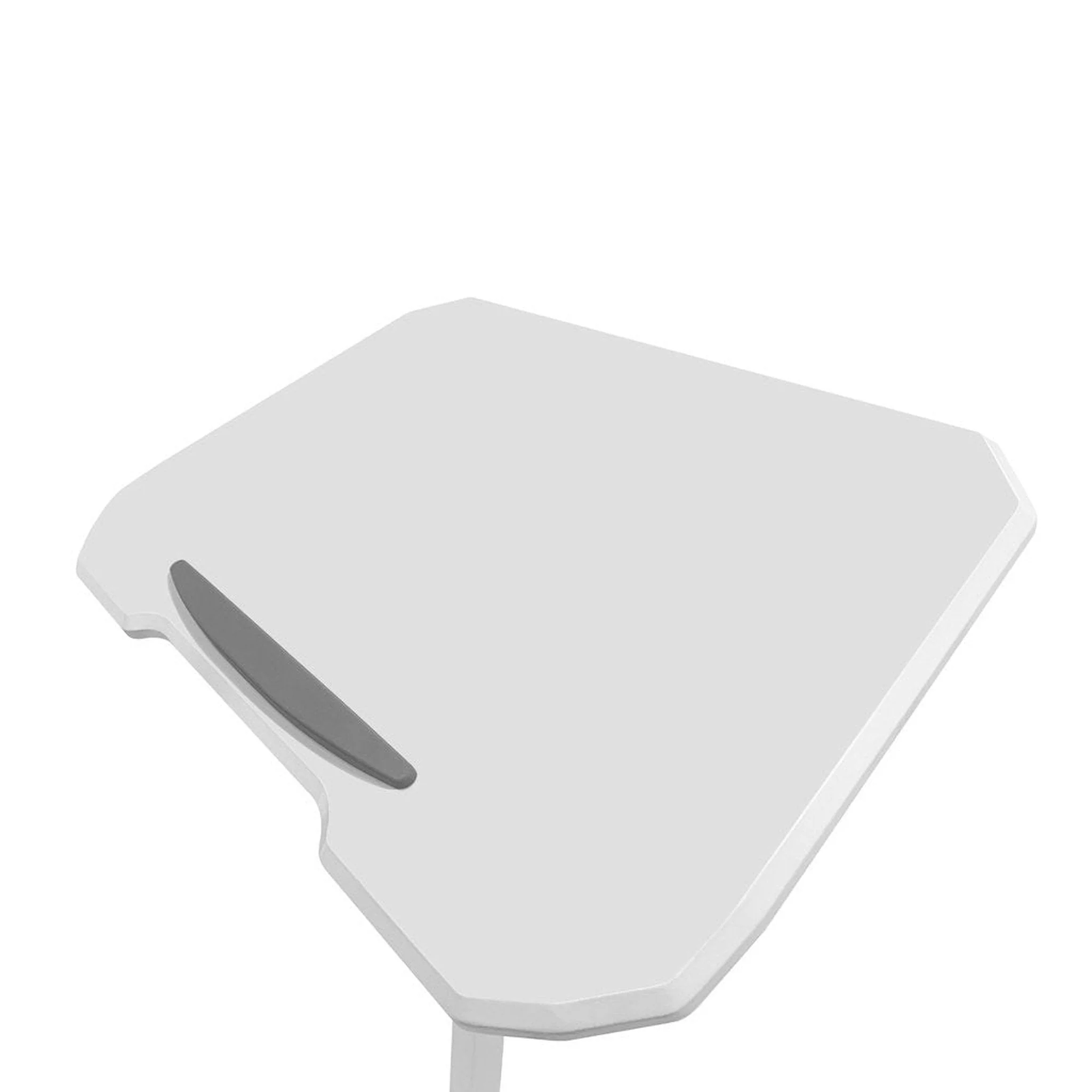 Techni Mobili White Sit to Stand Mobile Laptop Computer Stand with Height Adjustable and Tiltable Tabletop by Level Up Desks - Image 15